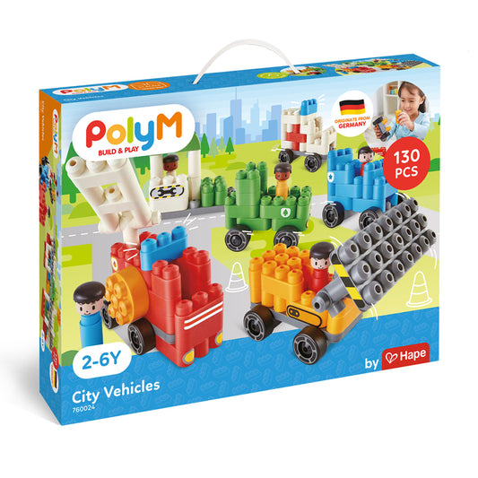 City Vehicles 130 Pcs