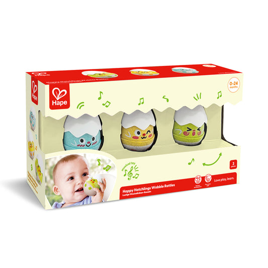 Happy Hatchlings Wobble Rattles