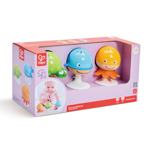 Stay-Put Rattle Set