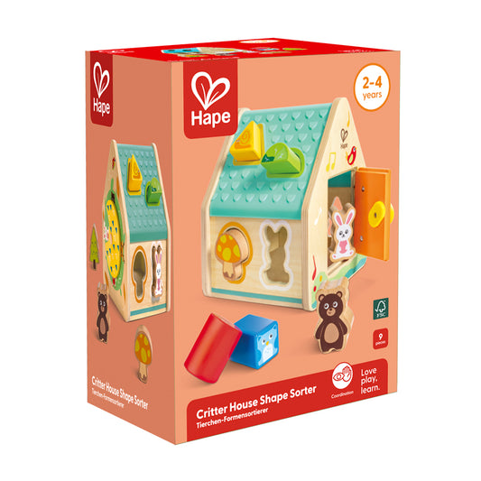 Critter House Shape Sorter