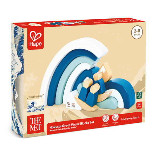 Hokusai Great Wave Blocks Set of 14