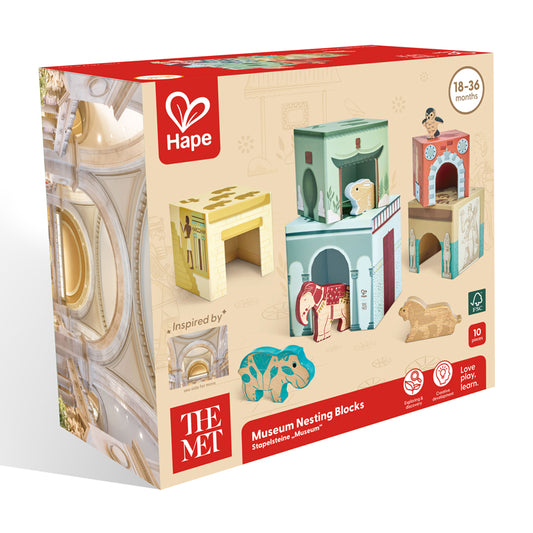Museum Nesting Blocks 10Pcs