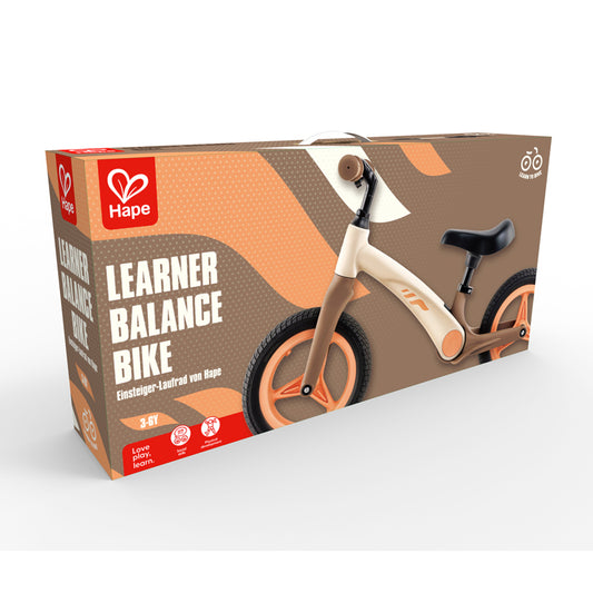 Learner Balance Bike, Beige