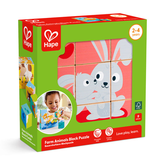 Farm Wooden Blocks Puzzle