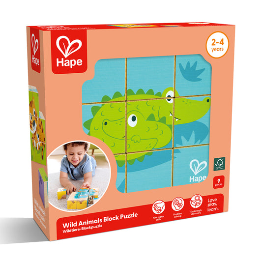 Wild Wooden Blocks Puzzle