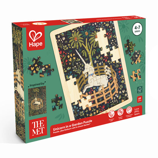 Unicorn in a Garden Puzzle 49 Pcs