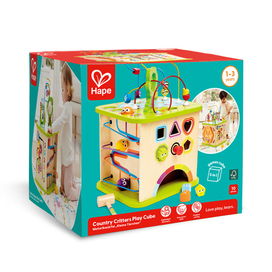 Country Critters Play Cube