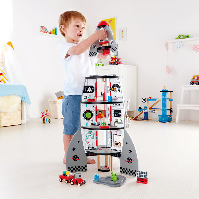 Four-Stage Rocket Ship