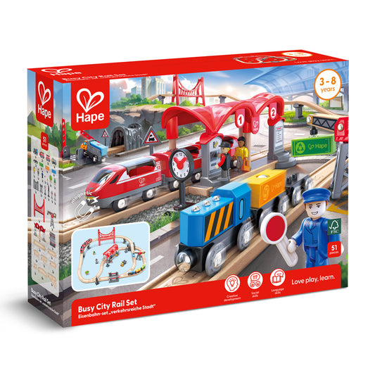 Busy City Rail Set