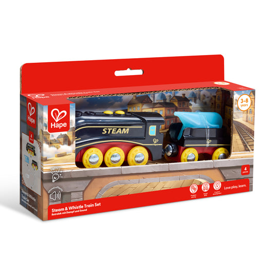 Steam & Whistle Train Set