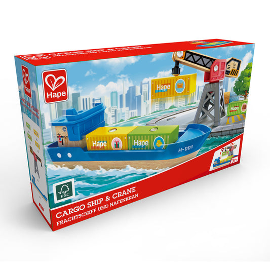 Cargo Ship & Crane