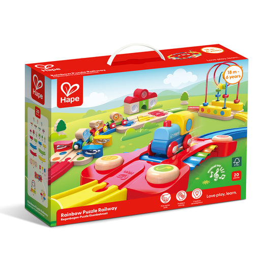 Rainbow Puzzle Railway
