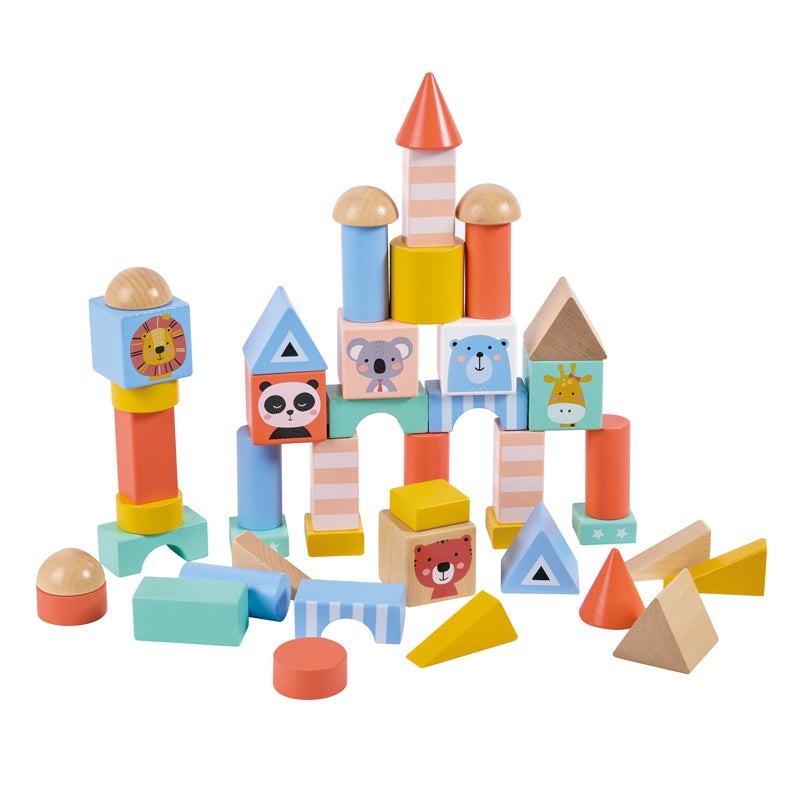 Wooden Blocks 46pcs