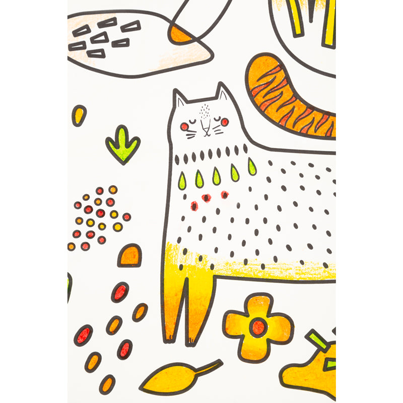 Childrens Drawing Rolling Paper - Nature