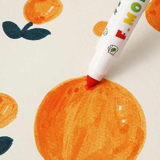 Taper Head Washable Markers Pack of 12