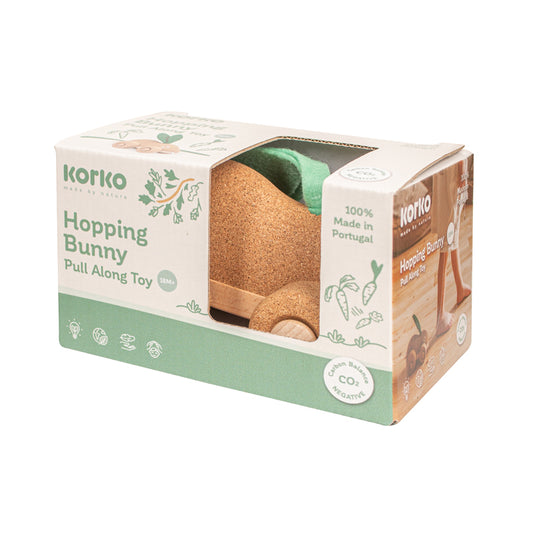 Hopping Bunny Pull Along Toy