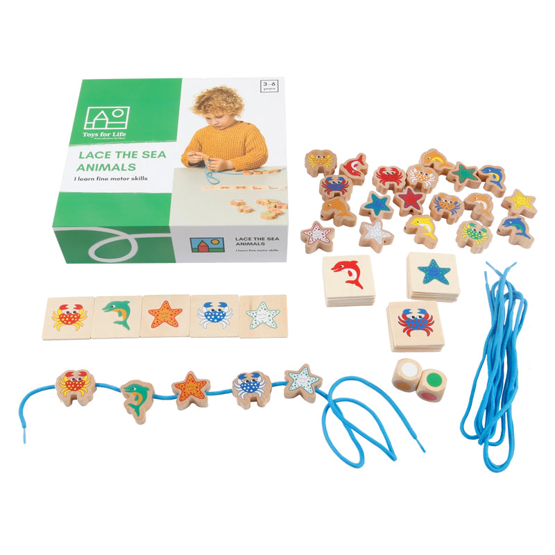 Lace the Sea Animals
