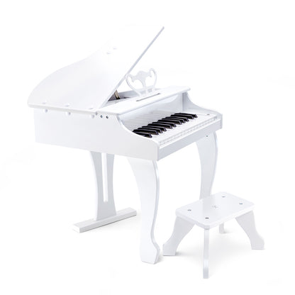 Deluxe White Grand Piano