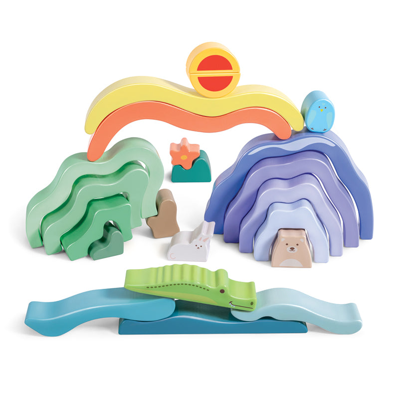 Nature Scene Stacking Blocks