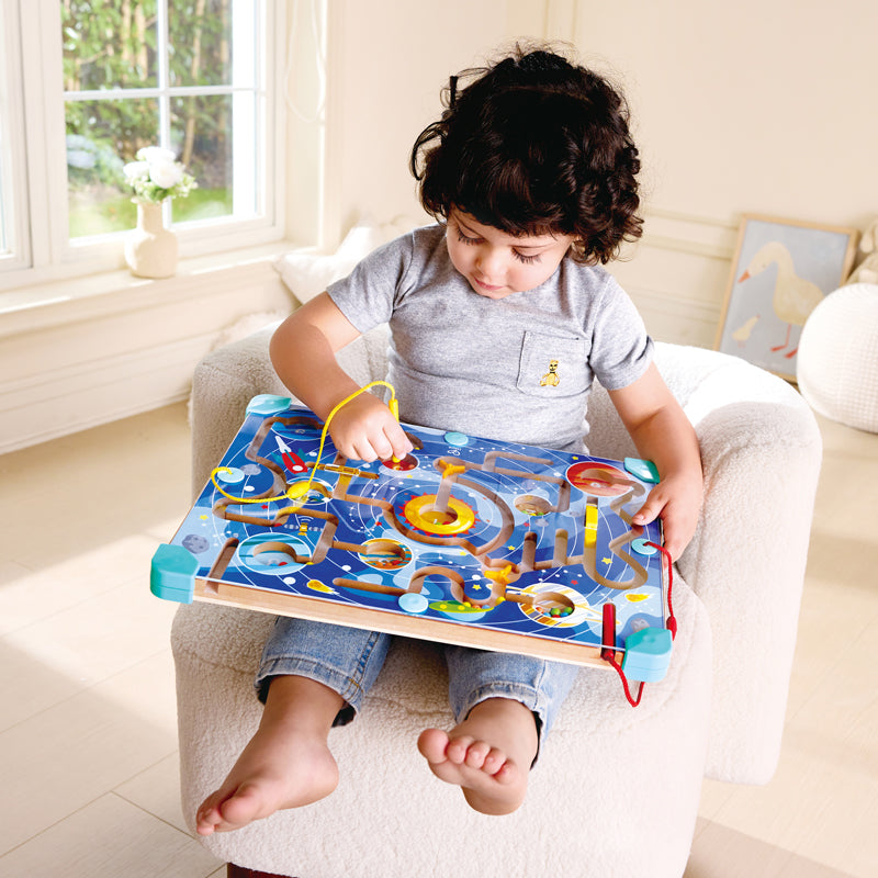 2 in 1 Space Maze & Tangram Board