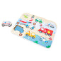 Emergency Vehicles Peg Puzzle