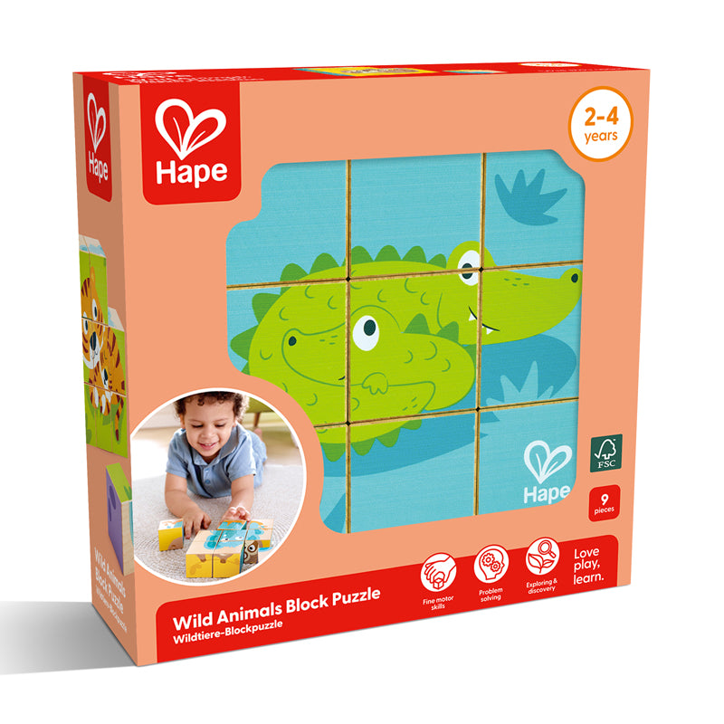Wild Wooden Blocks Puzzle