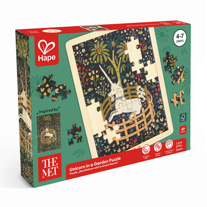Unicorn in a Garden Puzzle 49 Pcs