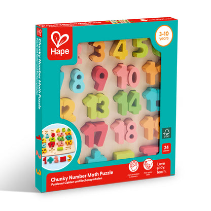 Chunky Number Math Puzzle