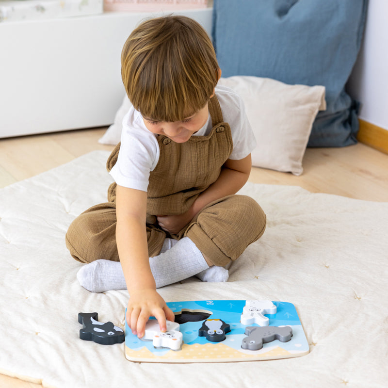Polar Animal Tactile Puzzle