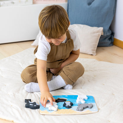 Polar Animal Tactile Puzzle