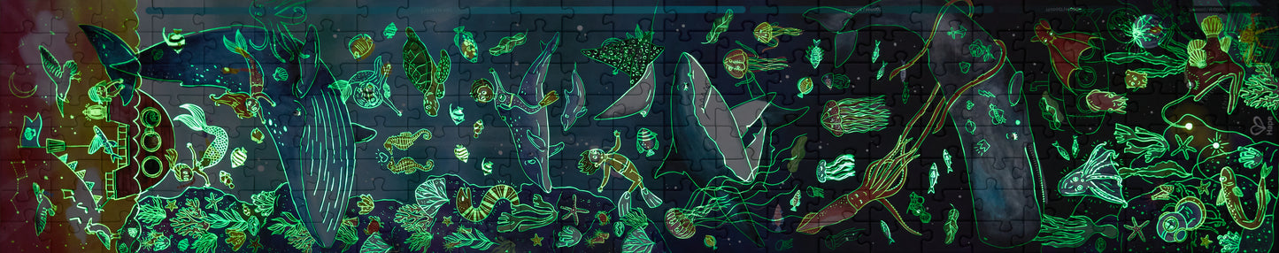 Ocean Life Puzzle 1.5m