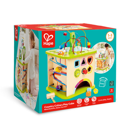 Country Critters Play Cube