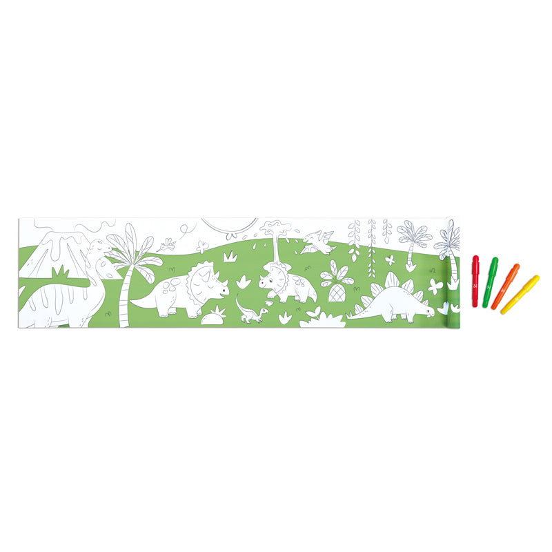 Dinosaur paper roll