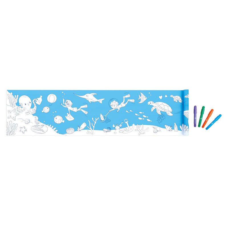 Ocean paper roll