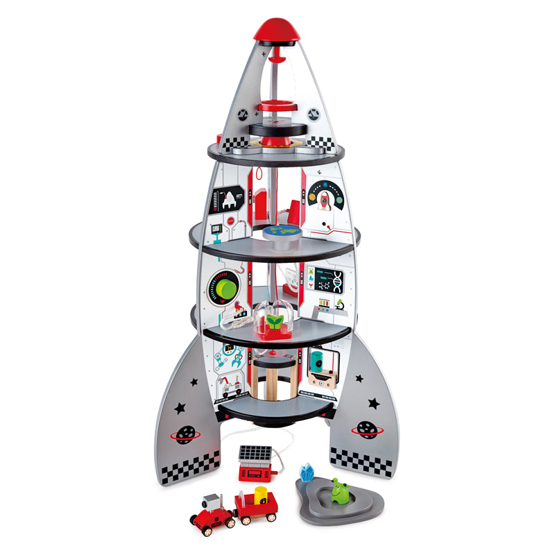 Four-Stage Rocket Ship