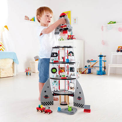 Four-Stage Rocket Ship