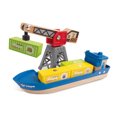 Cargo Ship & Crane