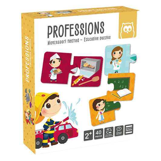 Professions-Montessori Puzzle