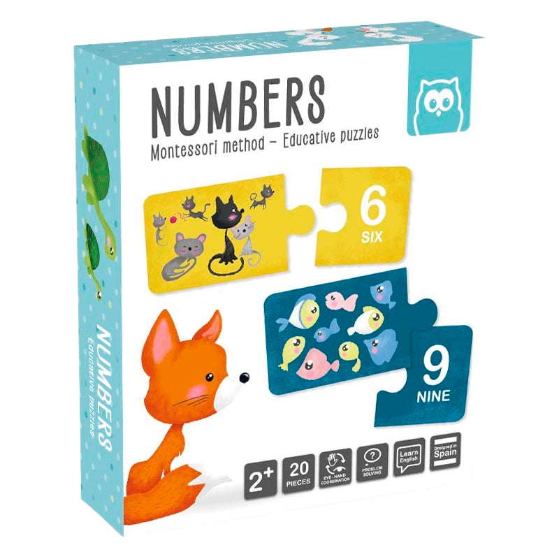 Numbers-Montessori Puzzle