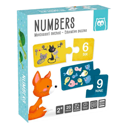 Numbers-Montessori Puzzle