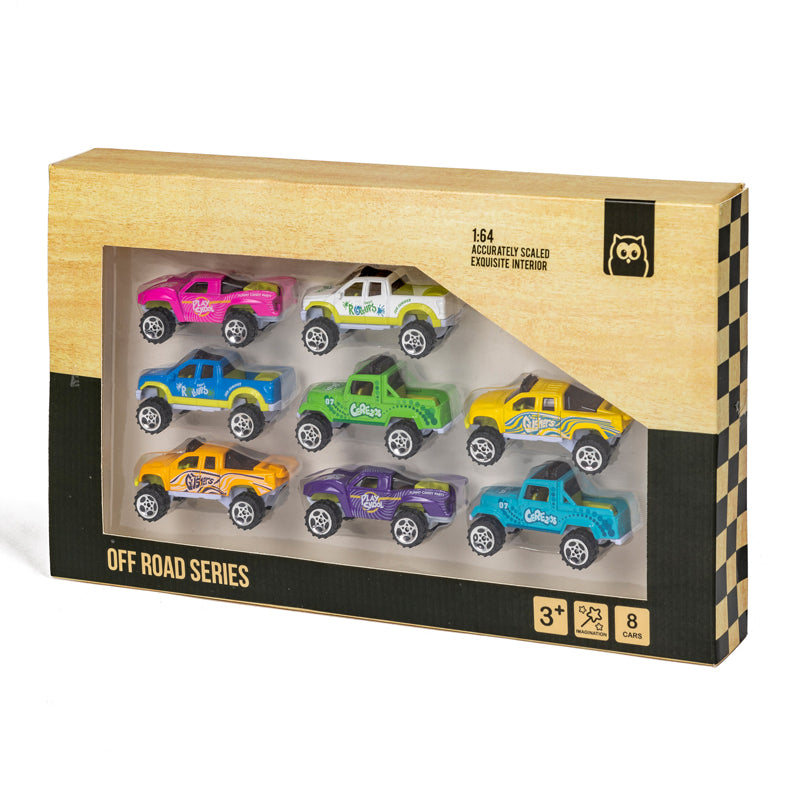 Off Road Series Cars 8 Pcs