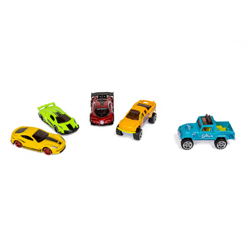 Colour Racing Cars 5Pcs