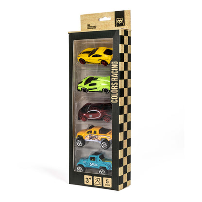 Colour Racing Cars 5Pcs