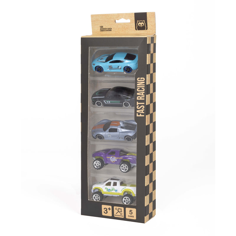 Fast Racing Cars 5Pcs
