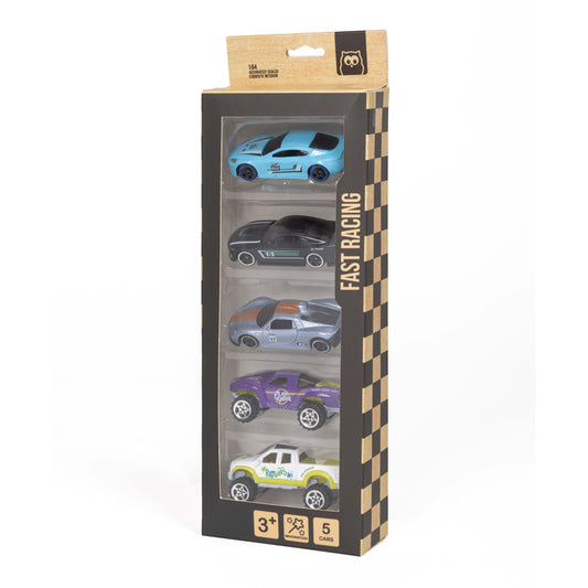 Fast Racing Cars 5Pcs