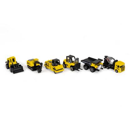 Heavy Engineering Vehicles 6Pcs