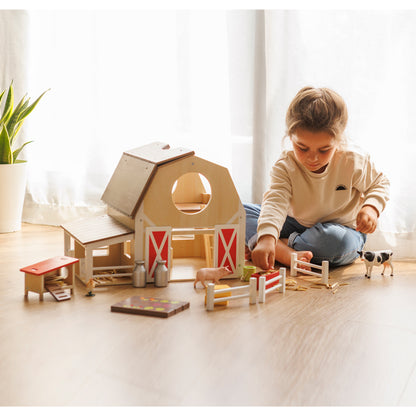 Wooden Farm with Animals