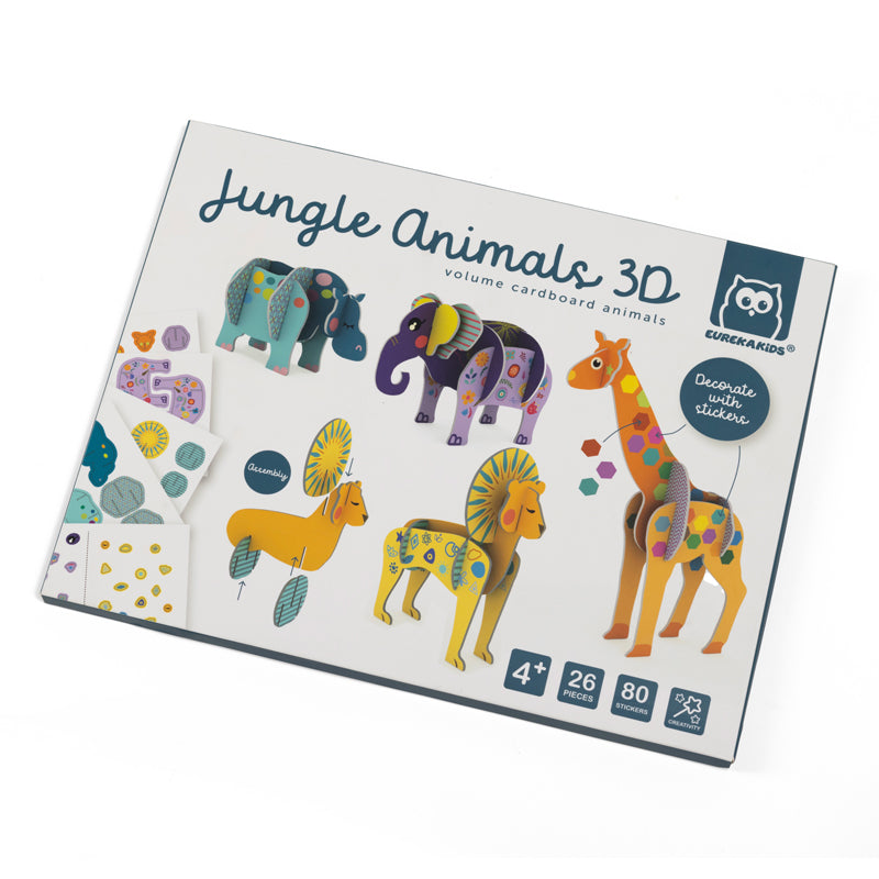 Jungle Animal 3D Construction