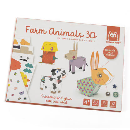 Farm Animal 3D Construction
