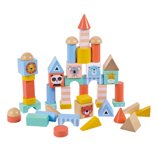Wooden Blocks 46pcs